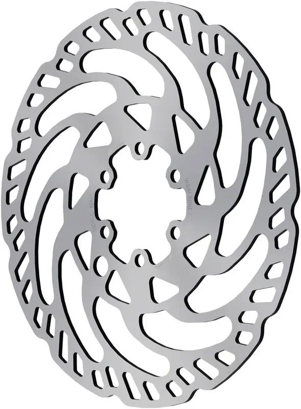 Magura MDR-C Disc Brake Rotor – 160mm, 6-Bolt, eBike Optimized, Silver