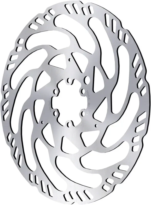 Magura MDR-C Disc Brake Rotor – 203mm, 6-Bolt, eBike Optimized, Silver