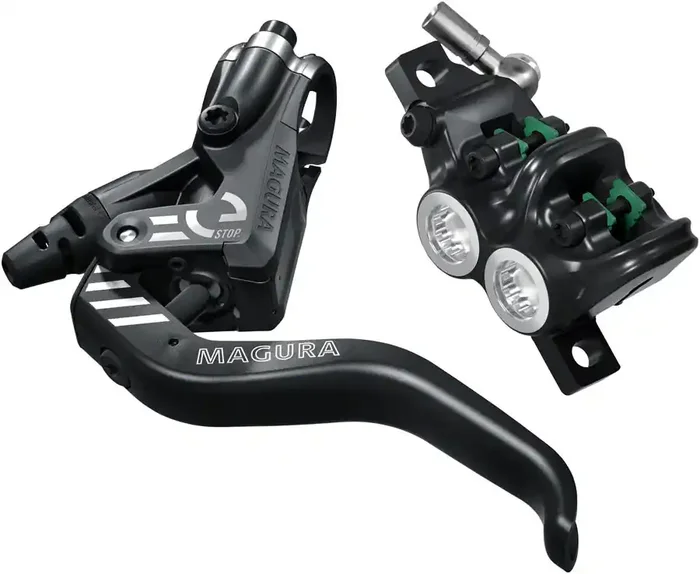 Magura MT5 eSTOP Disc Brake and Lever – Front or Rear, Hydraulic, Post Mount