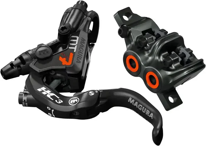 Magura MT7 HC3 Disc Brake & Lever – Front or Rear, Hydraulic, Post Mount