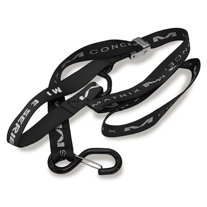 Matrix Concepts E Series 1 Inch Tie Down Set – Black