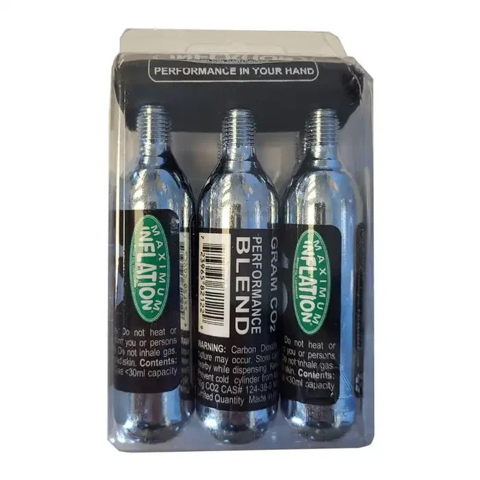 Maximim Inflation Co2 Cartridges