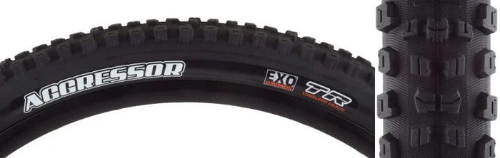 Maxxis Aggressor Tire, EXO/TR – 26 x 2.3″