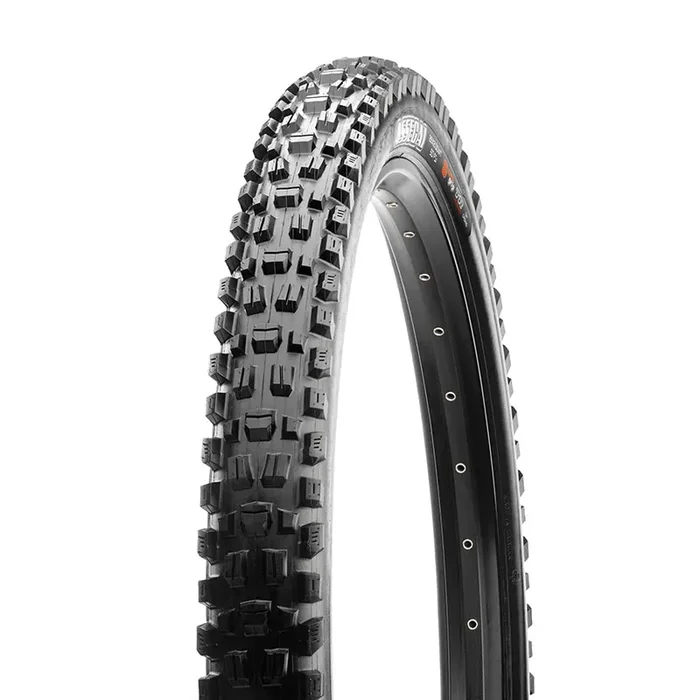 Maxxis Assegai Mountain Tire, 27.5‘‘x2.50, Folding, Tubeless Ready, MaxxGrip, DH, E50, Wide Trail, 60x2TPI, Black TB00473100