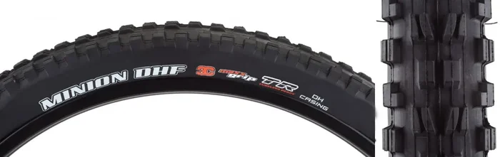 Maxxis Minion DHF Tire Tubeless Folding Black 2 Ply 3C Maxx Grip WT 27.5×2.5 TB85975700