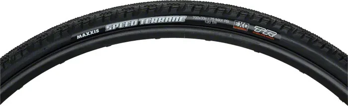 Maxxis Speed Terrane Tire Tubeless Folding Black Dual EXO Casing 700 x 34 TB88998100
