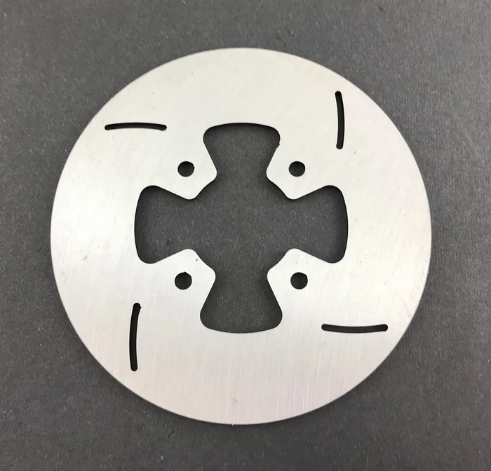 MCP Steel Slotted Disc – 7.1″ x 1/4″