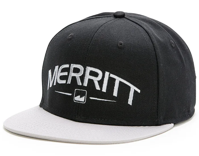 Merritt Crispy Flat Brim Snapback Hat