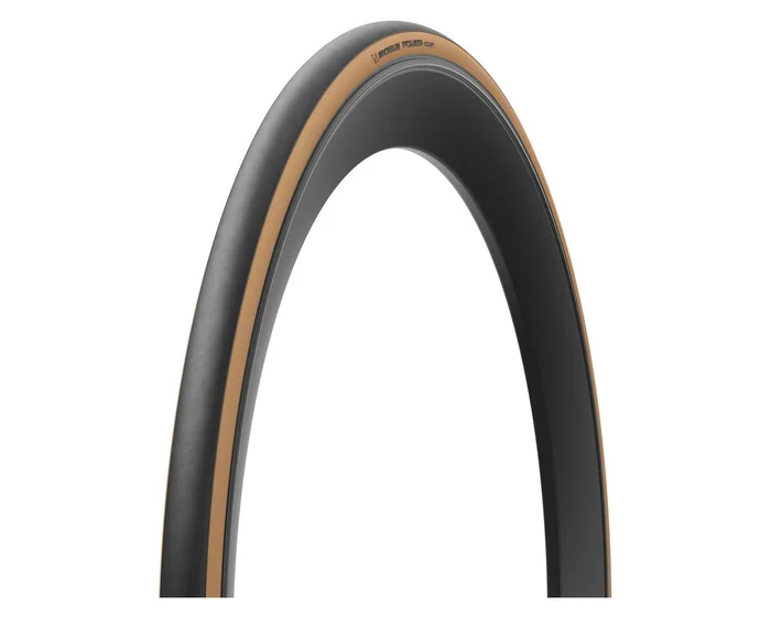Michelin Power Cup Road Tire (Tan Wall) (700c) (28mm) (Folding) (Tube-Type)