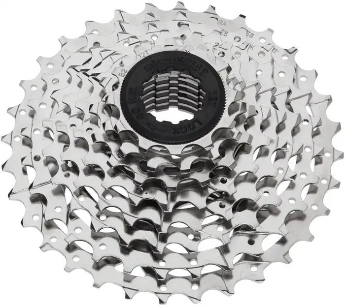 microSHIFT H08 Cassette – 8 Speed, 11-32t, Silver, Nickel Plated
