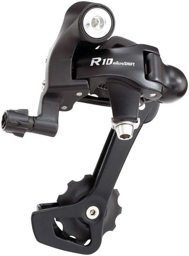 microSHIFT R10 Rear Derailleur – 10 Speed Long Cage Shimano Compatible Black