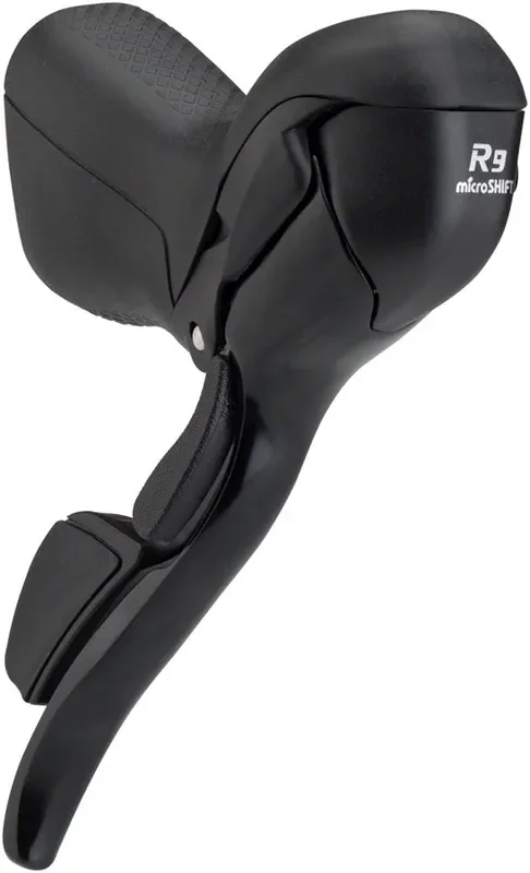 microSHIFT R9 Right Drop Bar Shift Lever 9 Speed Shimano Compatible Black