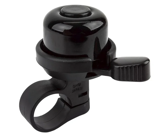 Mirrycle Incredibell Brass Duet Bicycle Bell (Black)