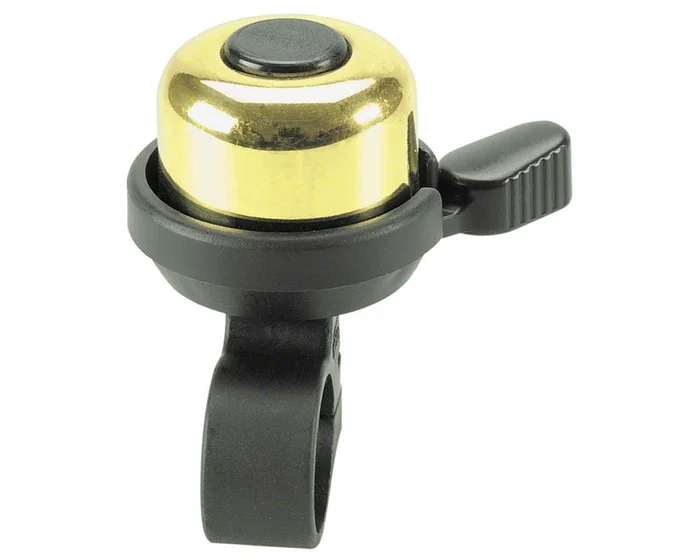 Mirrycle Incredibell Brass Duet Bicycle Bell (Gold)