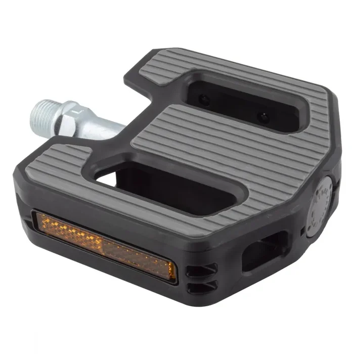 MKS Panamax Platform Pedal 9/16″ Soft Grip Polypropylene Composite Body Blk/Grey