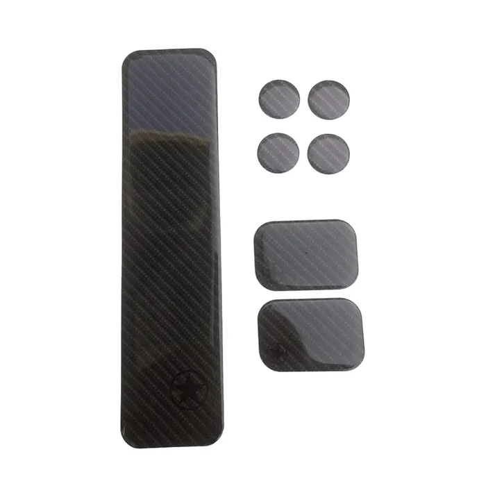 Module Tough Dome Road Shield Protector Kits – Carbon & Clear Frame Protection for Bikes with Impact-Absorbing Polyurethane Technology