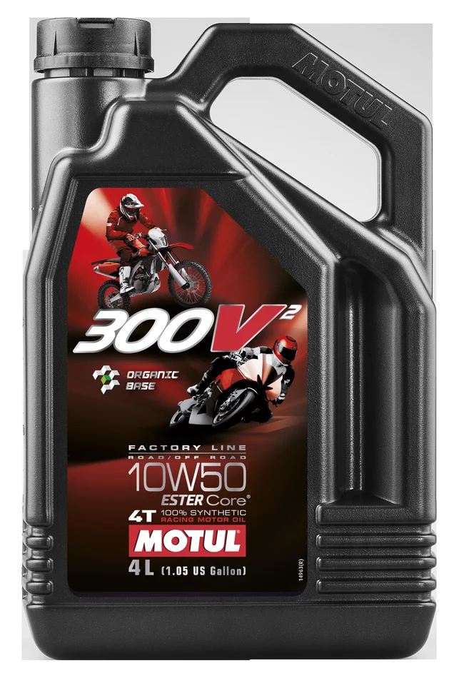 Motul 300V2 4T Competition Synthetic Oil 10w50 – 4 Liter