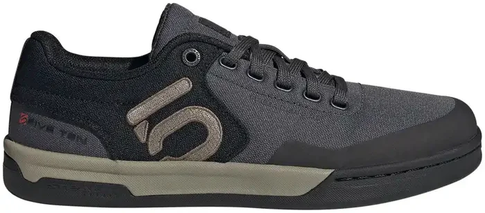 Mountain Bike Shoes Five Ten Freerider Pro Canvas Flat – Men‘s, Gray Six/Silver Pebble/Core Black, 12