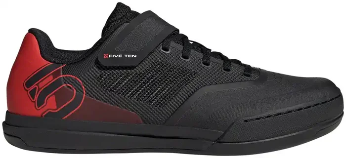 Mountain Bike Shoes Five Ten Hellcat Pro Mountain Clipless – Men‘s, Core Black/Core Black/Red, 11
