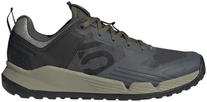 Mountain Bike Shoes Five Ten Trailcross XT Flat – Men‘s, Gray Six/Core Black/Olive Strata, 14
