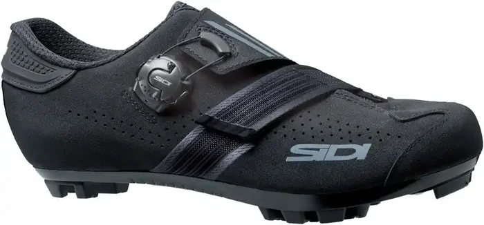 Mountain Bike Shoes Sidi Aertis Mountain Clipless – Men‘s, Black/Black, 47