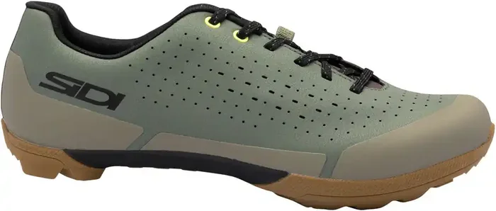 Mountain Bike Shoes Sidi Asper Laces Gravel – Men‘s, Military, 39, Millenium Fit