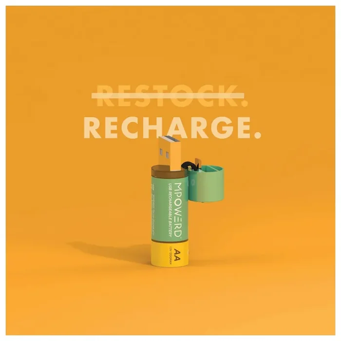 Mpowerd Viri Rechargeable Batteries