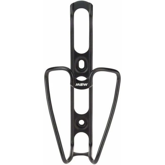 MSW AC-250 Lightweight Aluminum Bike Water Bottle Cage: Black