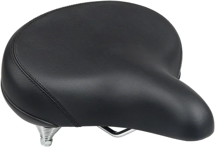 MSW Cruiser Saddle – Springs Steel Black