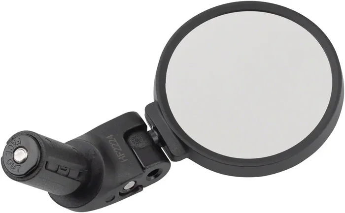 MSW Handlebar Mirror – Flat and Drop Bar, Stainless Steel Lens