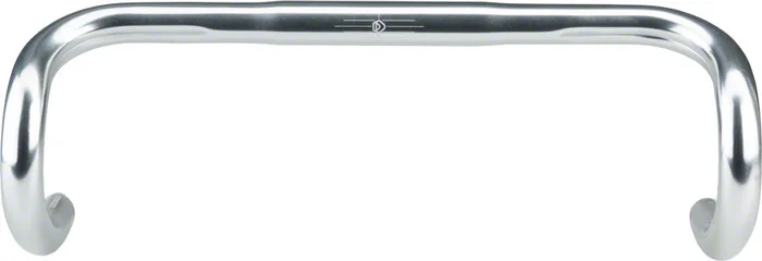 MSW Short Drop Handlebar – Aluminum 26mm 42cm Silver