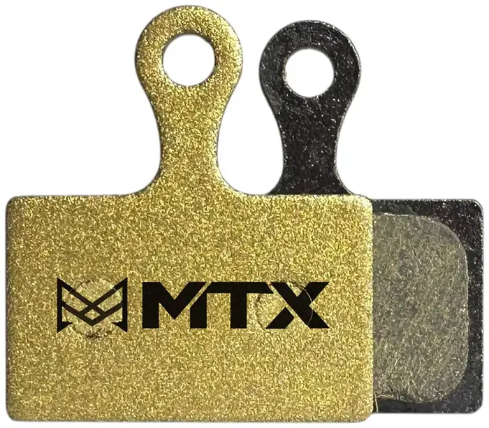 MTX Gold Label HD Disc Brake Pads – Ceramic/Kevlar Compound, Shimano Road XTR 9100 / GRX / Dura-Ace Road, 2-Piston,