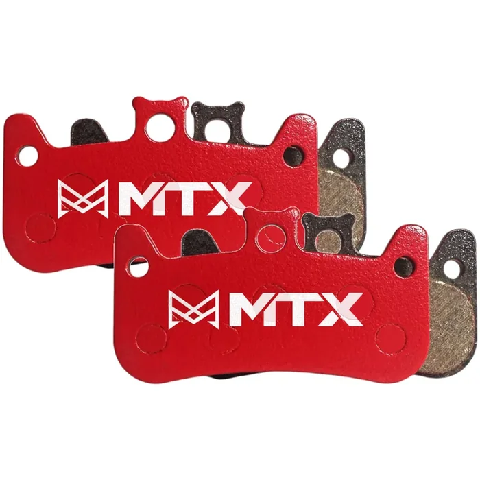 MTX Red Label RACE Ceramic/Kevlar Disc Brake Pads for Formula Cura 4 4-Piston Bikes