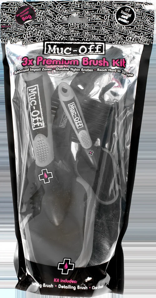 MUC-OFF 3x Brush Set