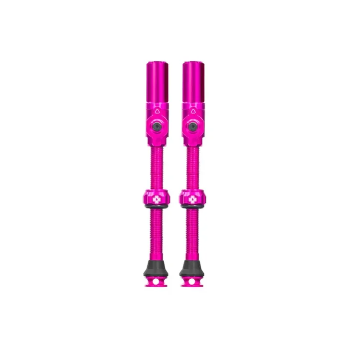 Muc-Off Big Bore Hybrid Tubeless Valve, 65mm, Pair – Pink NLS