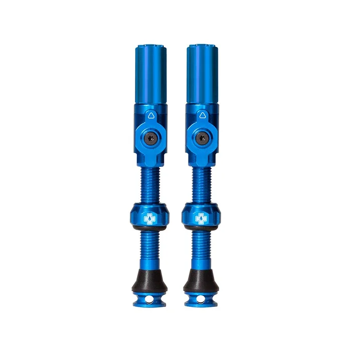 Muc-Off Big Bore Hybrid Tubeless Valve 75mm Pair – Blue
