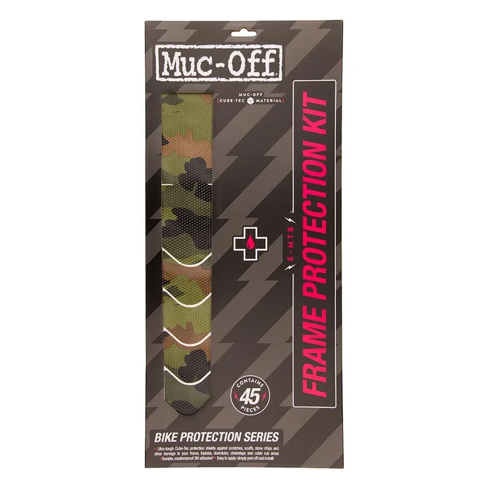 Muc-Off E-MTB Frame Protection Kit – 45-Piece Kit Camo