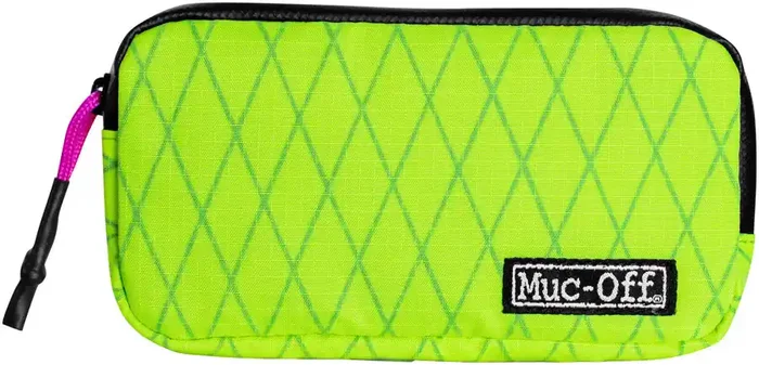 Muc-Off Essentials Case – Hi-Vis Yellow Water-Repellent Zipper