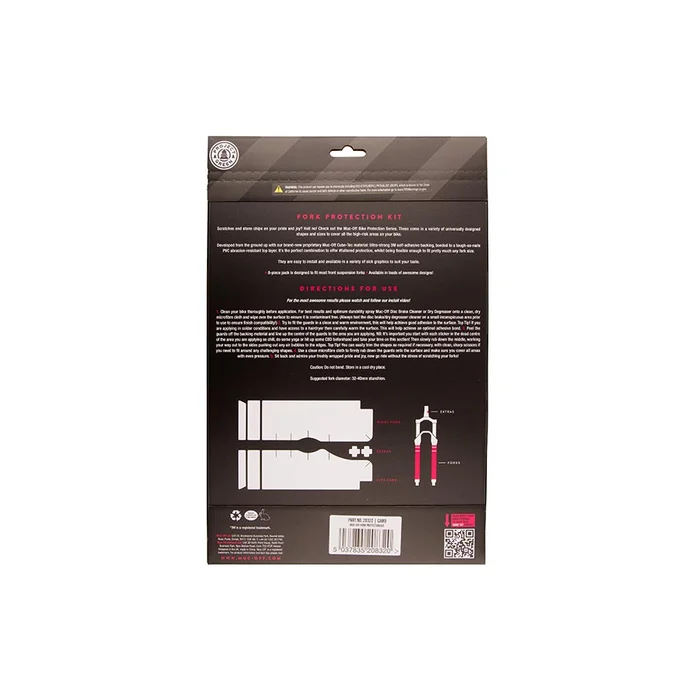 Muc-Off Fork Protection Kit – 8-Piece Kit Camo