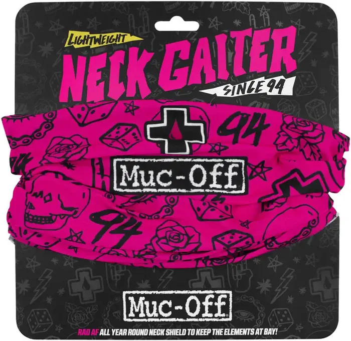 Muc-Off Lightweight Neck Gaiter – Pink Punk
