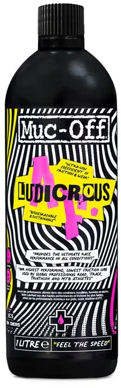 Muc-Off Ludicrous AF Bike Chain Race Lube – 1L Petroleum-Free Formula