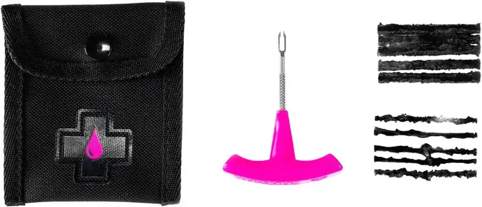 Muc-Off Puncture Flat Plug Tubeless Tire Repair Kit Bacon Strips Bike Bicycle
