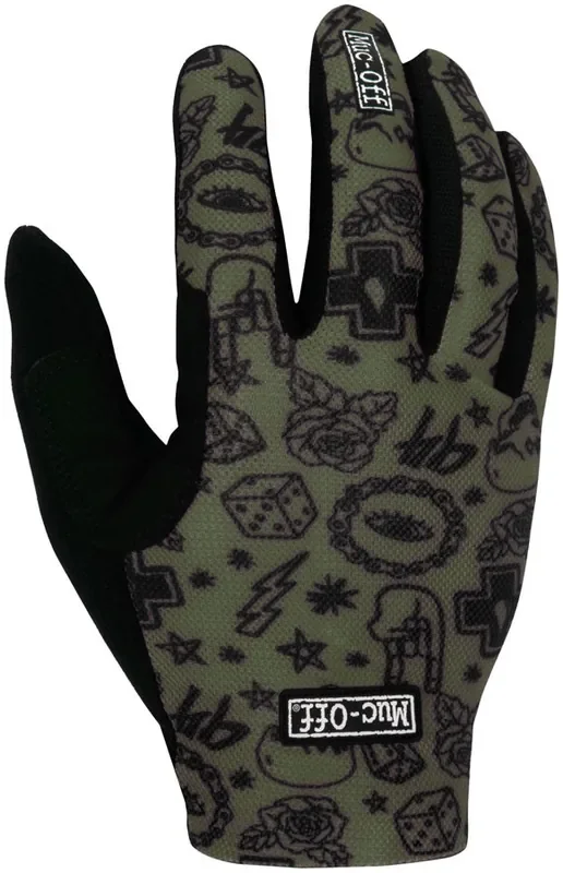 Muc-Off Summer Lightweight Mesh Rider Gloves – Green, Xlarge