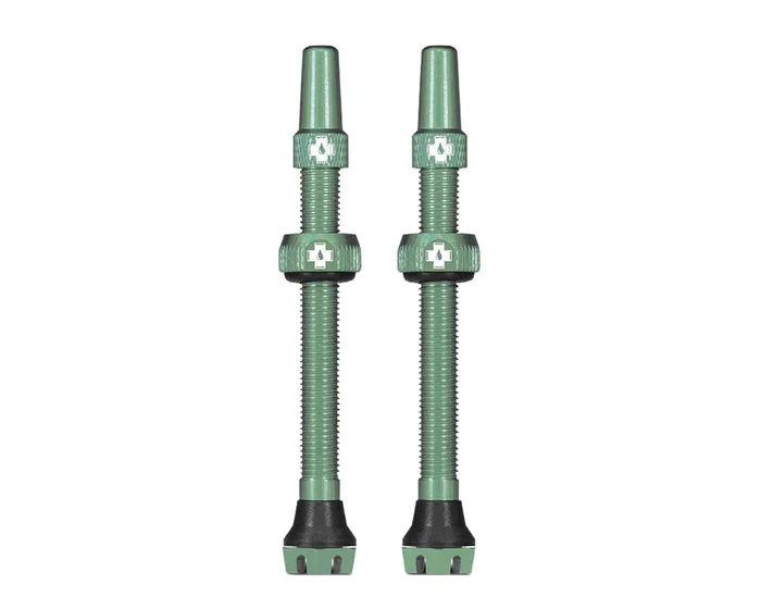 Muc-Off V2 Tubeless Presta Valves (Turquoise) (Pair) (60mm)