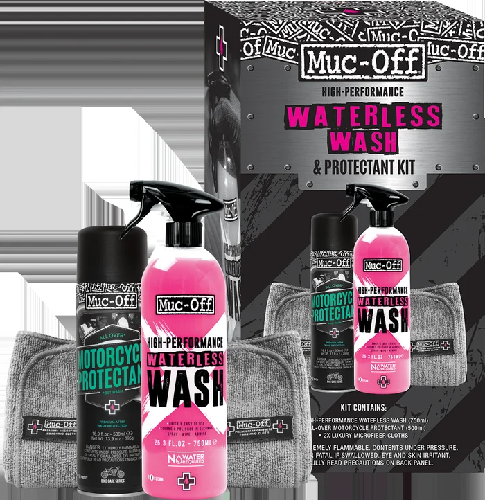 MUC-OFF Waterless Wash & Protect Kit