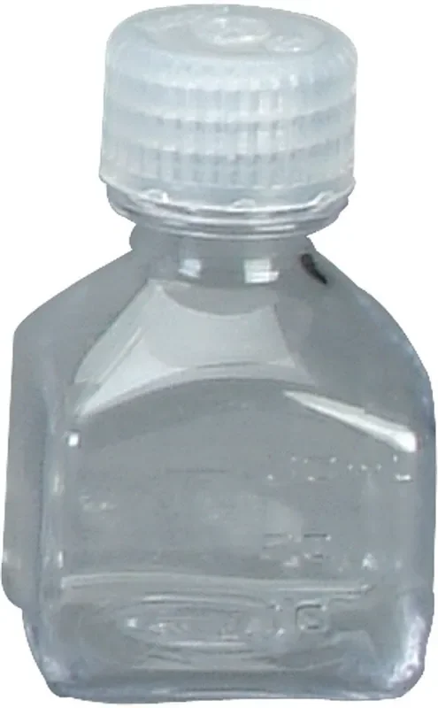 Nalgene Transparent Square Storage Bottles Leak-Proof, Durable Labware Bottles in Multiple Sizes, Easy Storage & Pouring for Laboratory & Storage Use