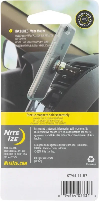 Nite Ize Steelie Vent Component Steelie Vent Component