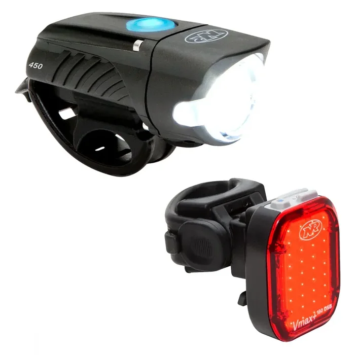 Niterider Swift 450/Vmax+ 180 Combo Handlebar/Seatpost USB-C 450/180 5F/6R
