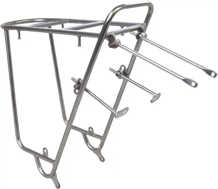 Nitto Mt-Campee Rear Mount Bicycle Rack Silver