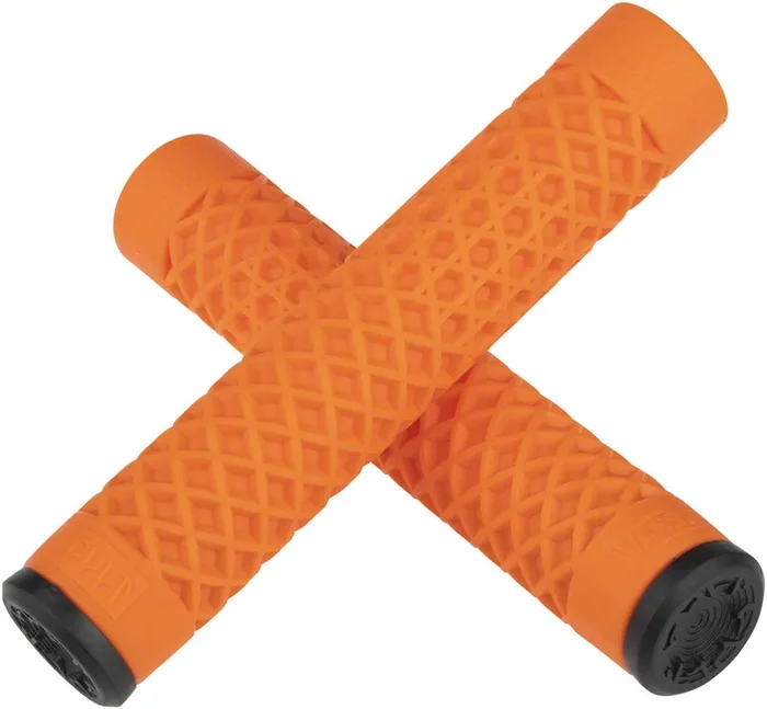 ODI Cult x Vans Flangeless Grips Orange Made In USA 150mm Round Bike Bicycle